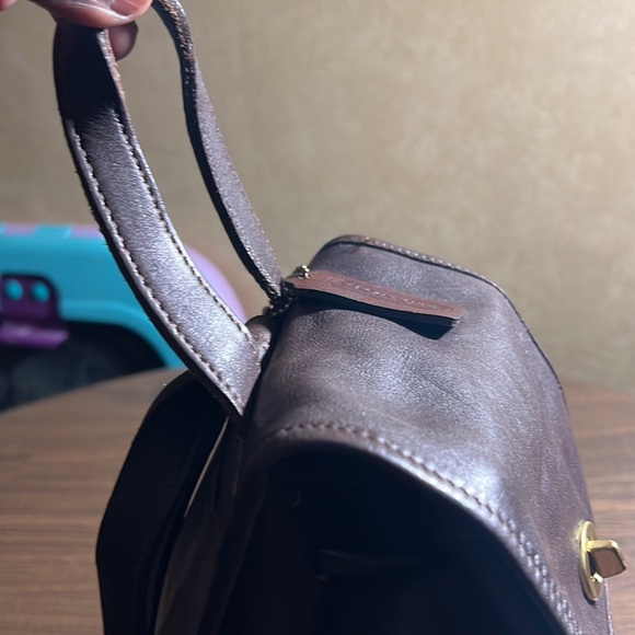 Leather Coach Vintage Backpack - Picture 4 of 10